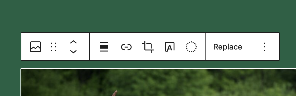 Block Toolbar